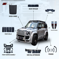 Pour Jetour T2 Star Defender 2024 : Kit carrosserie large, calandre, feux, spoiler de toit, extension d'aile, jupes latérales – Vente en gros usine, produit phare
