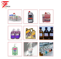 Machine de remplissage automatique de bouteilles de liquide chimique corrosif pour nettoyant WC à tête unique