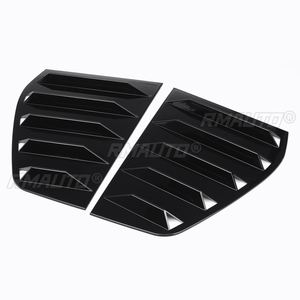 ฝาครอบบานเกล็ดหน้าต่างด้านข้างรถยนต์ 2 ชิ้น สำหรับรถยนต์ VW Volkswagen Golf 6 MK6 GTI R ปี 2010-2014 สำหรับกระจกหน้าต่างด้านหลัง - Product Image 3