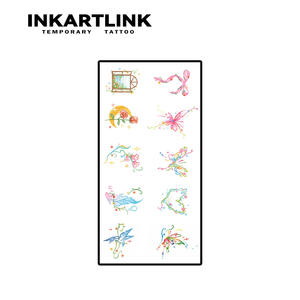 สติกเกอร์สัก<span class=keywords><strong>ลาย</strong></span>ชั่วคราวสีสันสดใสแบบกำหนดเอง ขายดี เป็นมิตรกับสิ่งแวดล้อม ติดทนนาน <span class=keywords><strong>ลาย</strong></span>สีขาวสำหรับผู้หญิง ให้เอฟเฟกต์สมจริง - Product Image 4