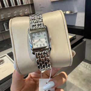 Reloj de Pulsera de Cuarzo Cuadrado Simple y Elegante para Mujer, Marca H, Nuevo, de Lujo Ligero, con Correa de Acero, para Estudiantes - Product Image 4