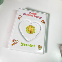 2026 I-DLE Flash Sale Album de collection de cartes miniatures en PVC fait main original, thème dessin animé, pour cartes de visite, Song Yaqi Ye Shuhua 3 en 1