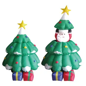 Factory Wholesale High Quality Advertising Inflatable Christmas Tree Decoration For Sale