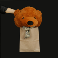 Ours en peluche magiques de petite, moyenne et grande taille pour accessoires de scène, illusions de magicien, tours de magie, gadgets, mentalisme et accessoires de magie