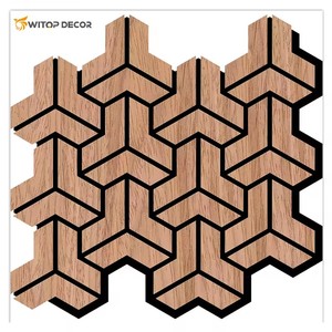 Panneaux insonorisants en <span class=keywords><strong>bois</strong></span> pour salon, chambre à coucher, hôtel - Ignifuges et insonorisants - Product Image 1