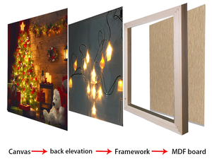 Vàng Lá Tường Trừu Tượng Nghệ Thuật Tùy Chỉnh Vải Áp phích In Khung Hình Ảnh Tường Nghệ Thuật Tường Khung Trang Trí Nội Thất Phòng Khách - Product Image 5