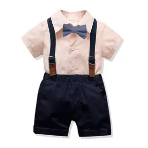 20K086 Wholesale Boutique Kids Wear China Baby Clothes Sets Boy Summer Winter 2 Pieces Clothing