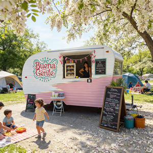 รถเข็นขายอาหารเคลื่อนที่, รถเข็นขายอาหารไฟฟ้าประหยัดพลังงาน, รถเข็นขายของเคลื่อนที่, เหมาะสำหรับเครื่องดื่มเย็นและของว่าง - Product Image 1