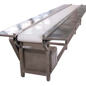 Sıcak satış paslanmaz çelik motorlu esnek Pu Pvc konveyör bant - Product Image 1