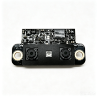Module biométrique double BFP3A2, reconnaissance faciale et des veines palmaires, 100 modèles d'utilisateurs, UART, USB, UVC, Linux OS, écran LCD, accès cloud