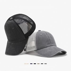 Casquette de baseball unisexe personnalisée en coton lavé avec broderie 3D, style vintage, pour homme, idéale pour les sports de plein air estivaux - Product Image 1