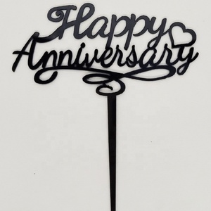 Venta de Adornos Personalizados para Pasteles de Acrílico para Bodas, Cumpleaños y Fiestas - Product Image 6