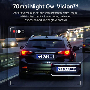Ddpai กล้องติดรถยนต์ UHD 4K Z90, ที่เก็บข้อมูล GPS 256GB วิสัยทัศน์กลางคืนสูงสุดโมดูลยานพาหนะกล้องวิดีโอแดชแคม - Product Image 5