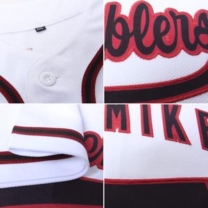 Custom Fade Baseball Jersey Button <b>Down</b> Personalized Blue Orange Unisex Sports Uniform Polyester Breathable Sublimated Print - Product Image 2