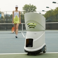TenniSmash iOS/Android App controlada ABS automático pelota de tenis máquina equipo alimentador entrenador Robot entrenamiento de tenis