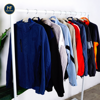 Jaket Pria Bekas dengan Ritsleting, Standar Ekspor Kelas A, Minimum Order 100 Kilogram
