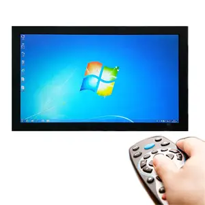 โลหะ dimmer ความสว่างสูง 24 นิ้ว touch screen TV monitor