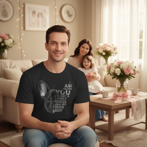 Mi mamá dijo que soy una perra bulldog francesa, camiseta para el día de la madre - Product Image 3