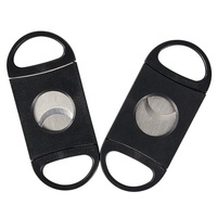 Accessoires pour cigares personnalisés en plastique et acier inoxydable, couteau à cigares personnalisé avec logo