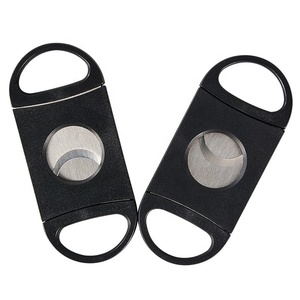 Cortador <span class=keywords><strong>de</strong></span> Cigarros Personalizado <span class=keywords><strong>de</strong></span> Fábrica, Accesorios para Cigarros <span class=keywords><strong>de</strong></span> Plástico y Acero Inoxidable, con Logotipo - Product Image 3