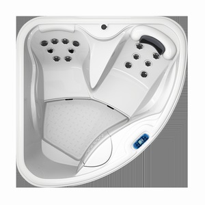 Jacuzzi pour 2 personnes, spa <span class=keywords><strong>portable</strong></span>, bain à remous extérieur en acrylique - Product Image 2