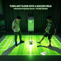Machine de projection interactive tout-en-un mobile pour sols, système de jeu sportif AR pour aires de jeux intérieures et gymnases