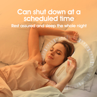 Haut-parleur d'oreiller à Conduction osseuse pour dormir contrôle du Volume minuterie fonction Vibration conception Portable prise en charge de la carte TF pour