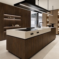 Armoires de cuisine contemporaines sur mesure |   Conception de cuisine complète et de menuiserie pour une nouvelle maison |   Ensemble d'armoires de cuisine modernes sur mesure