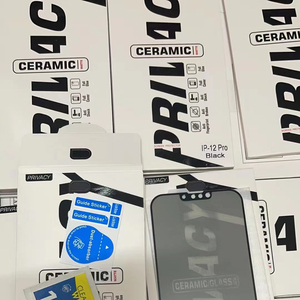 <span class=keywords><strong>Pellicola</strong></span> Protettiva per Schermo in Ceramica Opaca 6H con Funzione Privacy per Samsung - Product Image 6