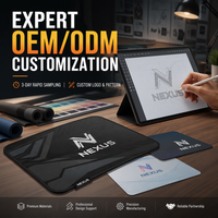 Alfombrilla de Ratón Pequeña Personalizada con Diseño Minimalista de Corazón, Superficie Lisa para Oficina, Portátil, Estudio, Proveedor Mayorista OEM