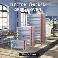 Équipement de cuisson commercial de four de rôtissoire de poulet électrique commercial professionnel à vendre