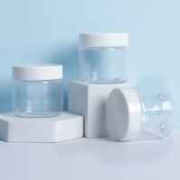 Pots cosmétiques vides en plastique PP écologique 100ml/150ml/250ml/300ml pour soins de la peau, logo et couleur personnalisables disponibles