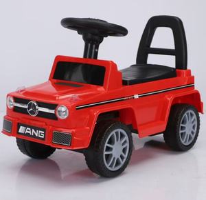 Voiture à pousser 2-en-<span class=keywords><strong>1</strong></span> pour enfants, en plastique, avec musique, pour bébés de <span class=keywords><strong>1</strong></span> à 3 ans, voiture à bascule, voiture à roulettes, voiture à pousser au pied pour enfants - Product Image 1