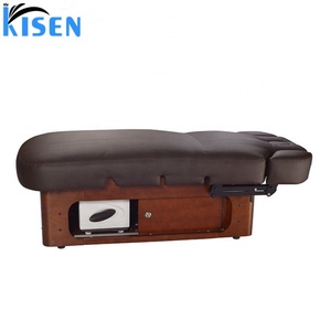 KISEN Good Quality <b>Electric</b> Automatic Beauty Bed <b>Electric</b> Massage <b>Table</b> Beauty Spa Bed Salon Treatment Bed Cosmetic Facial Chair - Product Image 4