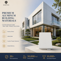 Panneaux de façade extérieure en aluminium perforé et trempé sur mesure pour murs-rideaux de villas, collection 2026 Inno OEM