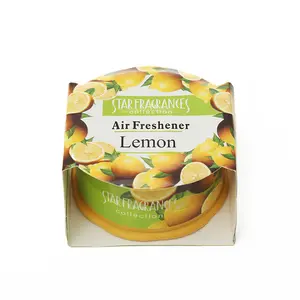 Badezimmer Hotel Lemon Fresh Solid Gel Lufter frischer Zitronen schale Erfrischung Lufter frischer