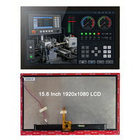 Kingtech - Panel LCD FHD Delgado de 15.6 Pulgadas y 1920x1080, Módulo LCD IPS TFT, Monitor de Pantalla Táctil Disponible con Placa Controladora
