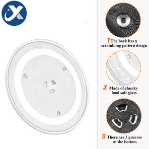 <span class=keywords><strong>Plateau</strong></span> <span class=keywords><strong>tournant</strong></span> en verre pour four à <span class=keywords><strong>micro</strong></span>-<span class=keywords><strong>ondes</strong></span>, axe Y, compatible avec les accessoires universels pour four à <span class=keywords><strong>micro</strong></span>-<span class=keywords><strong>ondes</strong></span> Samsung - Product Image 5