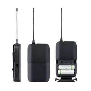 Sistema de Micrófono Inalámbrico UHF BLX4R SM35 para Karaoke, Micrófono Omnidireccional XLR de Metal Negro BLX1 BETA58 <span class=keywords><strong>PG58</strong></span> - Product Image 6
