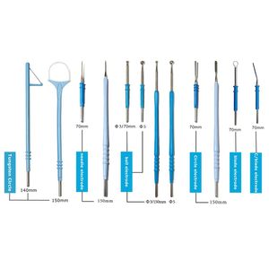 Vente en gros 7 pièces/ensemble électrode dentaire crayon ESU 70mm * 1.6mm utilisation de l'unité d'électrochirurgie pour les dentistes/thérapie par animaux de compagnie - Product Image 6