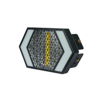 Projecteur de scène rétro professionnel avec contrôle DMX512, matrice LED IP20, blanc chaud 60W, faisceau