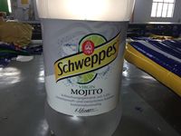 Bouteille de bière gonflable géante pour l'extérieur, ml, modèle Transparent, pour la publicité
