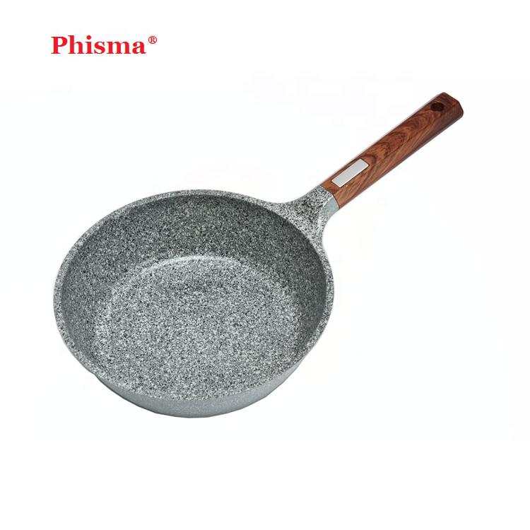 Premium High Quality PFOA Free Kitchen Induction Cooking Wok Soup Pots and Pans Aluminum Alloy Granite Non Stick Cookware Set · image 6