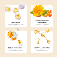Calendula OEM Tonique Hydratant Revitalisant Naturel Apaisant Hydratant Anti-âge Soins du visage Marque privée