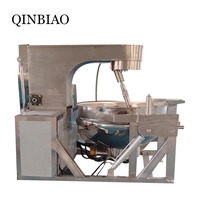 800L Hoog Efficiënte Automatische Industriële Voedselkookmachines Kookmixer Saus Planetaire Mixer Kookpan