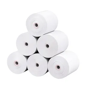 Reprinted Pos thermal cashier paper thermal paper roll 57 x 40 mm ATM pos paper roll