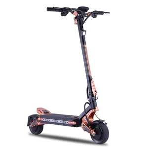 Mukuta 8 Plus pieghevole mobilità due ruote Scooter elettrico per adulti Trike Scooter elettrico 48V 15.6Ah Scooter elettrico veloce