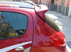 Aileron arrière pour <span class=keywords><strong>Peugeot</strong></span> <span class=keywords><strong>207</strong></span> Hatchback 2006-2013, style DFK, couleur carrosserie - Product Image 4