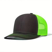 Gorras de béisbol X&K OEM Terry Trucker 2026 de 6 paneles con cierre a presión, de alta calidad, con malla trasera, personalizables, para ciclismo y moda.