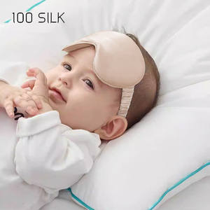 Máscara <span class=keywords><strong>de</strong></span> Ojos <span class=keywords><strong>de</strong></span> seda <span class=keywords><strong>de</strong></span> morera pura 100% <span class=keywords><strong>de</strong></span> lujo natural no tóxica <span class=keywords><strong>para</strong></span> bebés niños recién nacidos máscaras <span class=keywords><strong>de</strong></span> ojos <span class=keywords><strong>para</strong></span> <span class=keywords><strong>dormir</strong></span> - Product Image 1